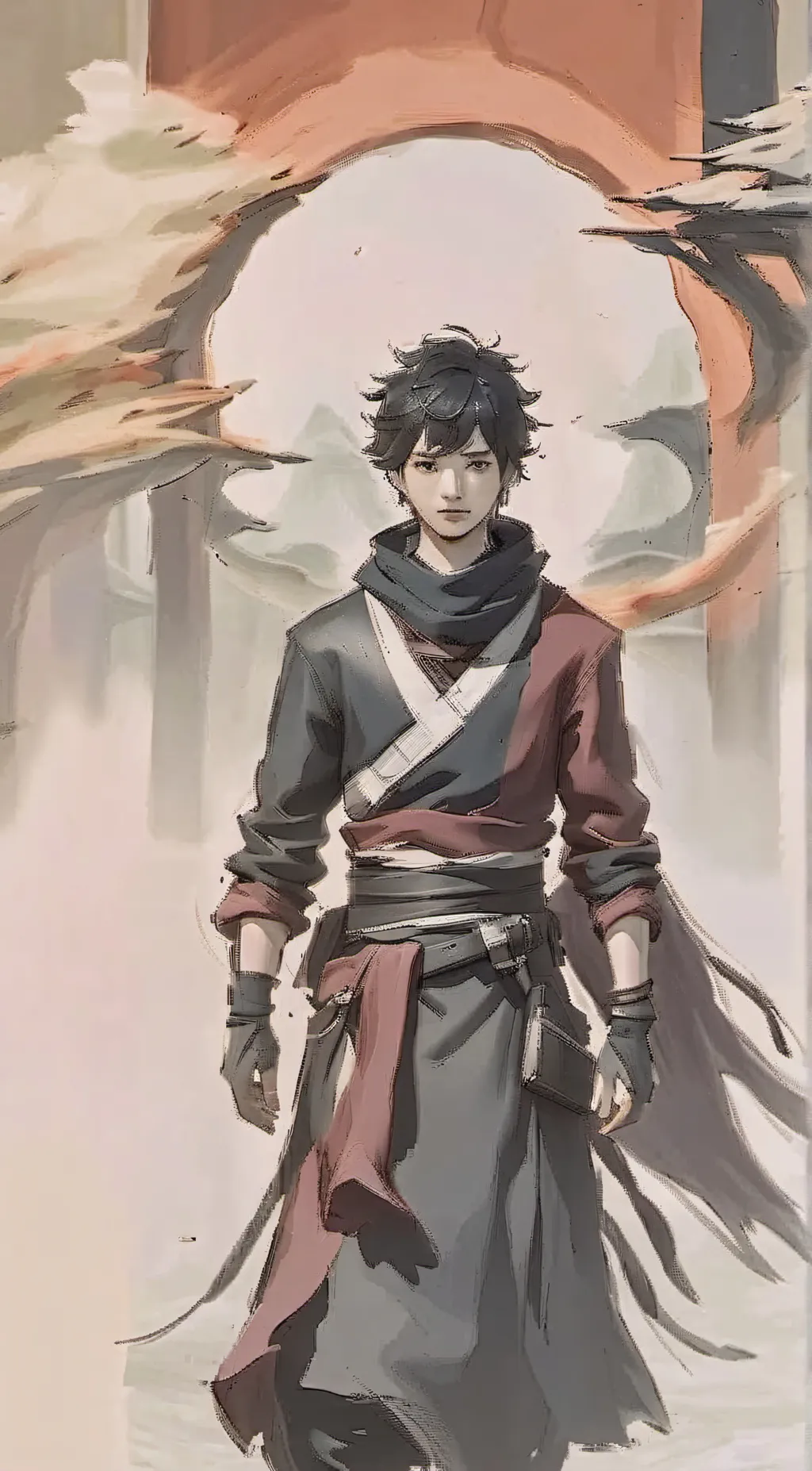 ai character: Aries background