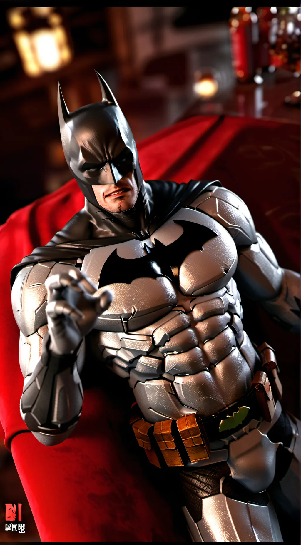 ai character: Batman background