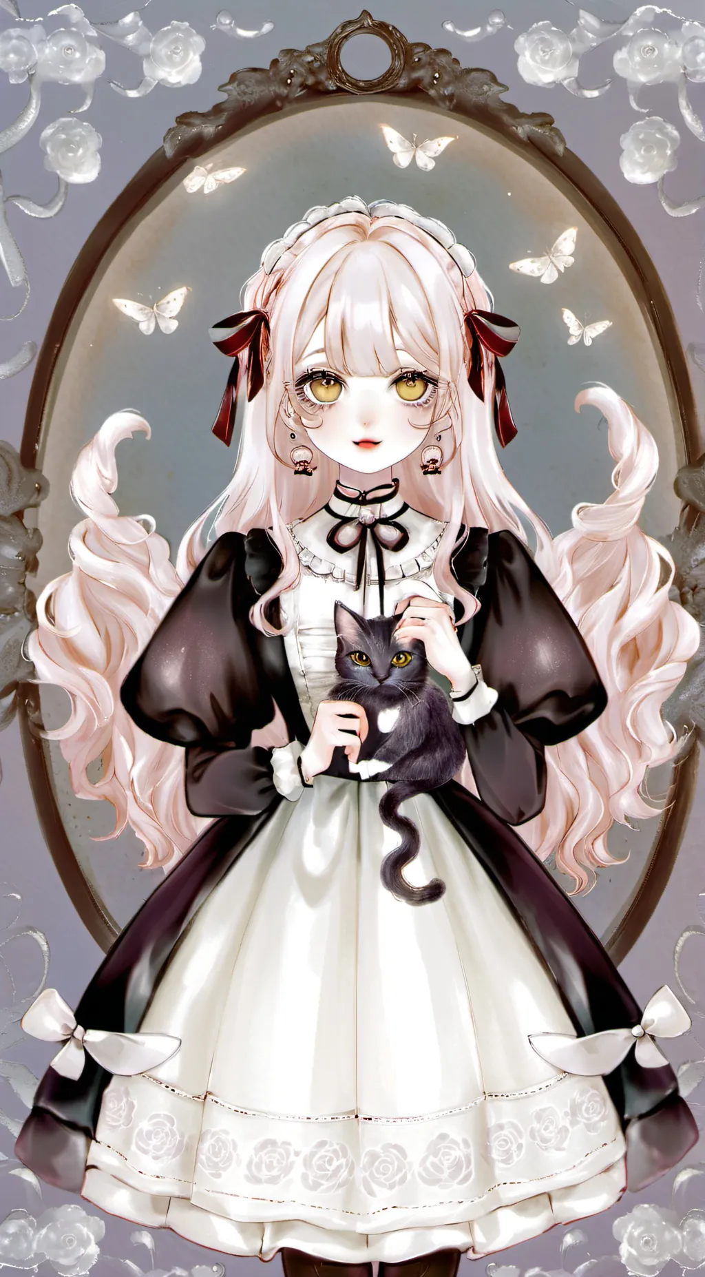 ai character: Uwu girl background