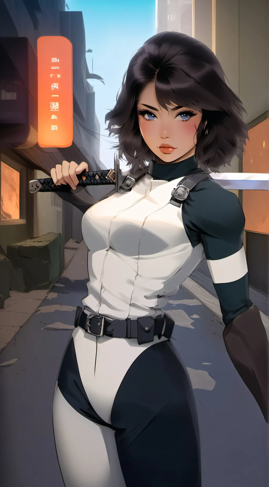 ai character: Forever background