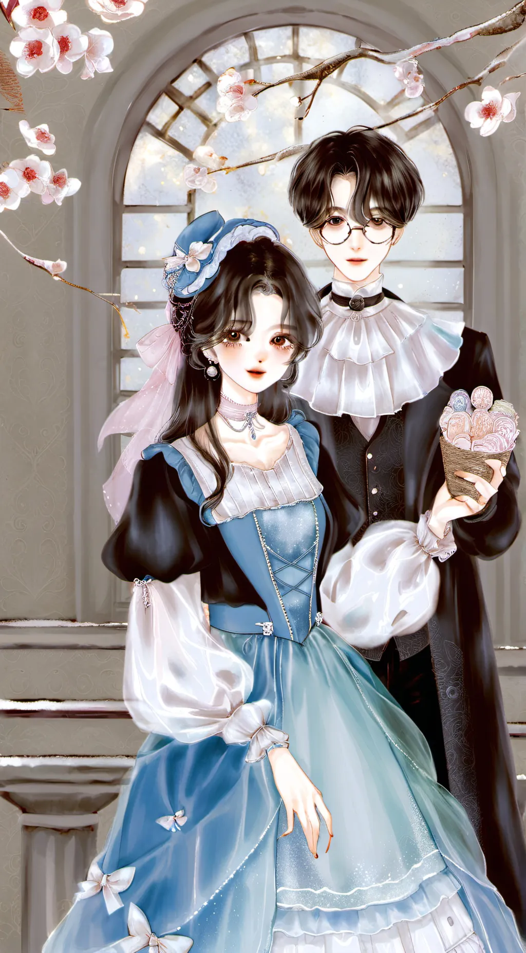 ai character: Mira background