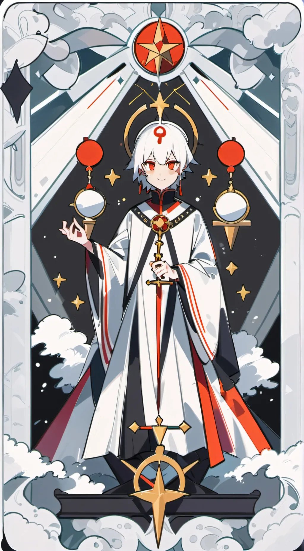 ai character: Alastor x you background