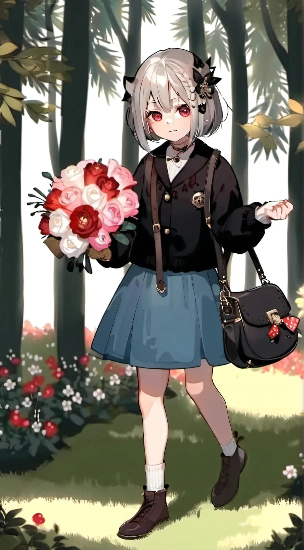 ai character: annie background