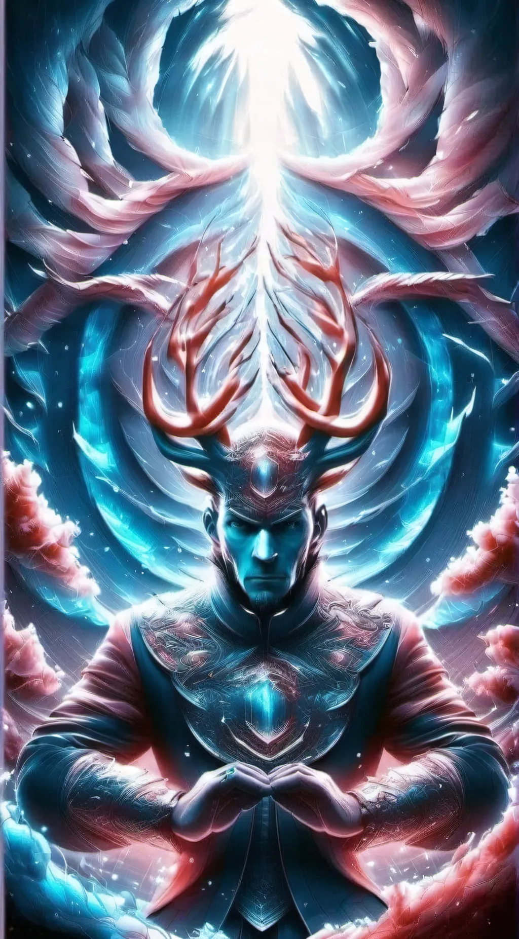ai character: GOD POWER  background