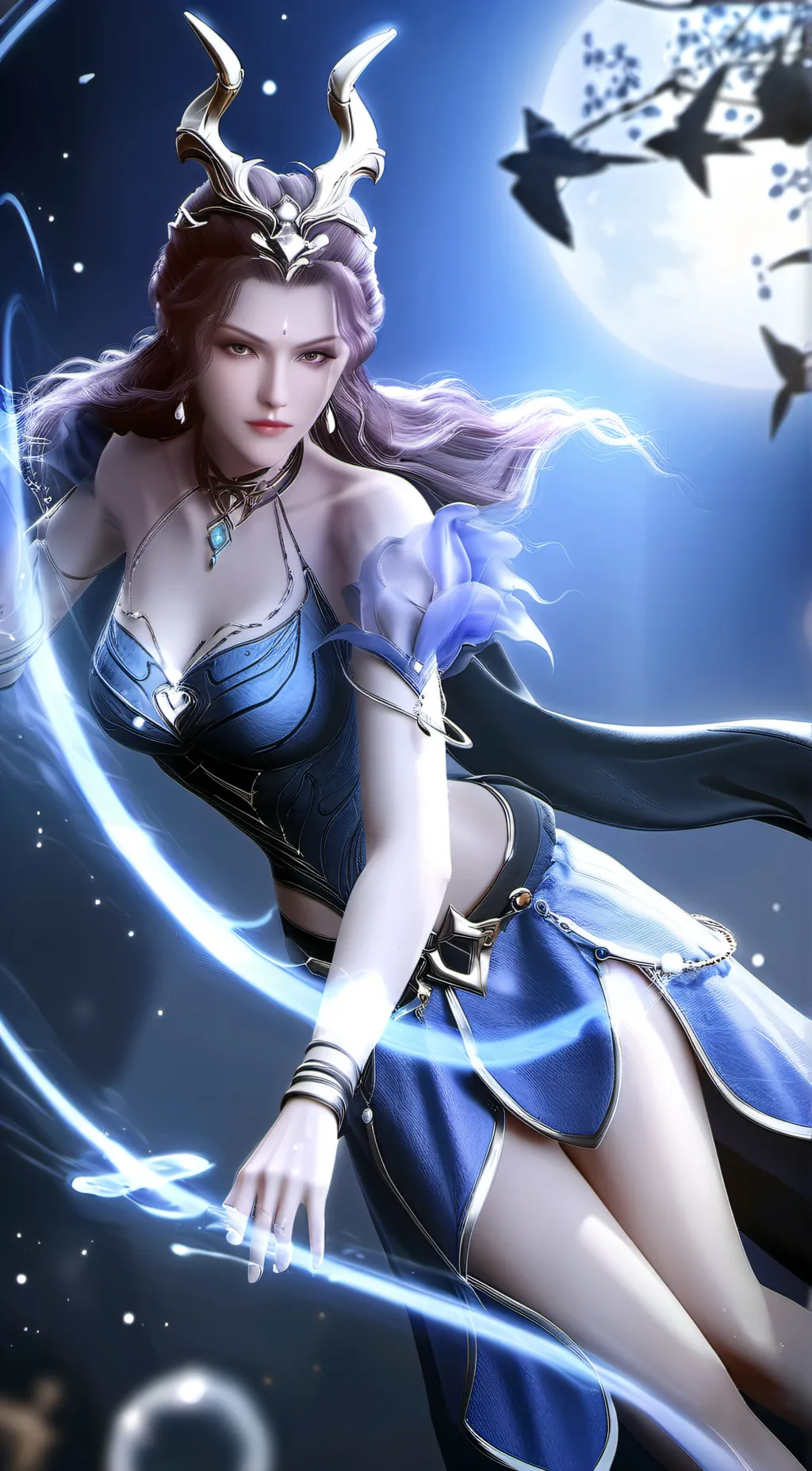 ai character: Bibi dong background