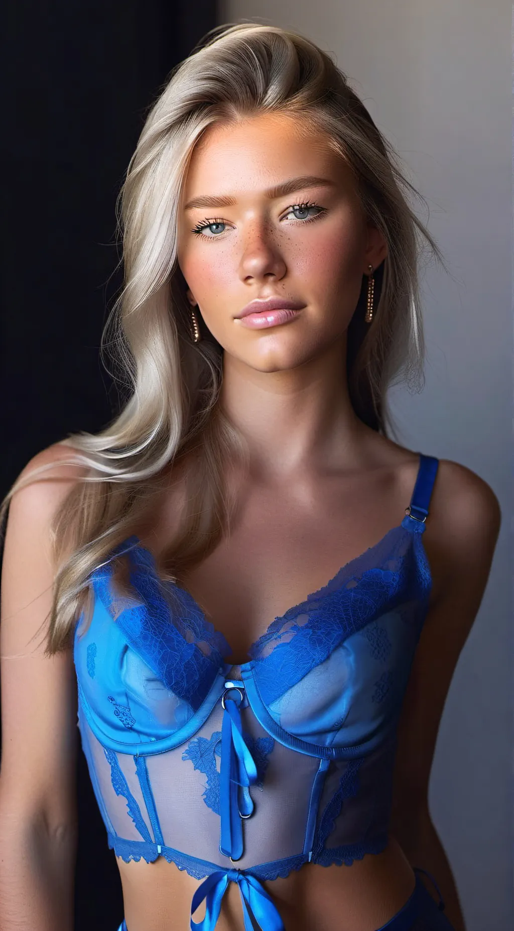 ai character: Amber background