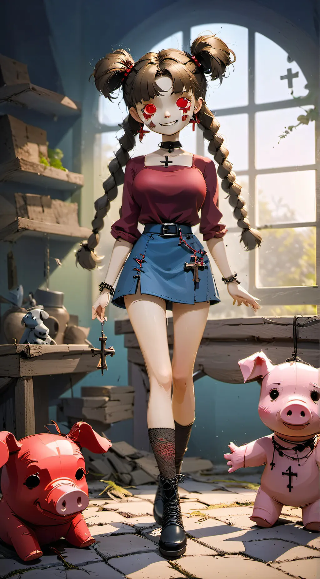 ai character: Dorathy Lynda background