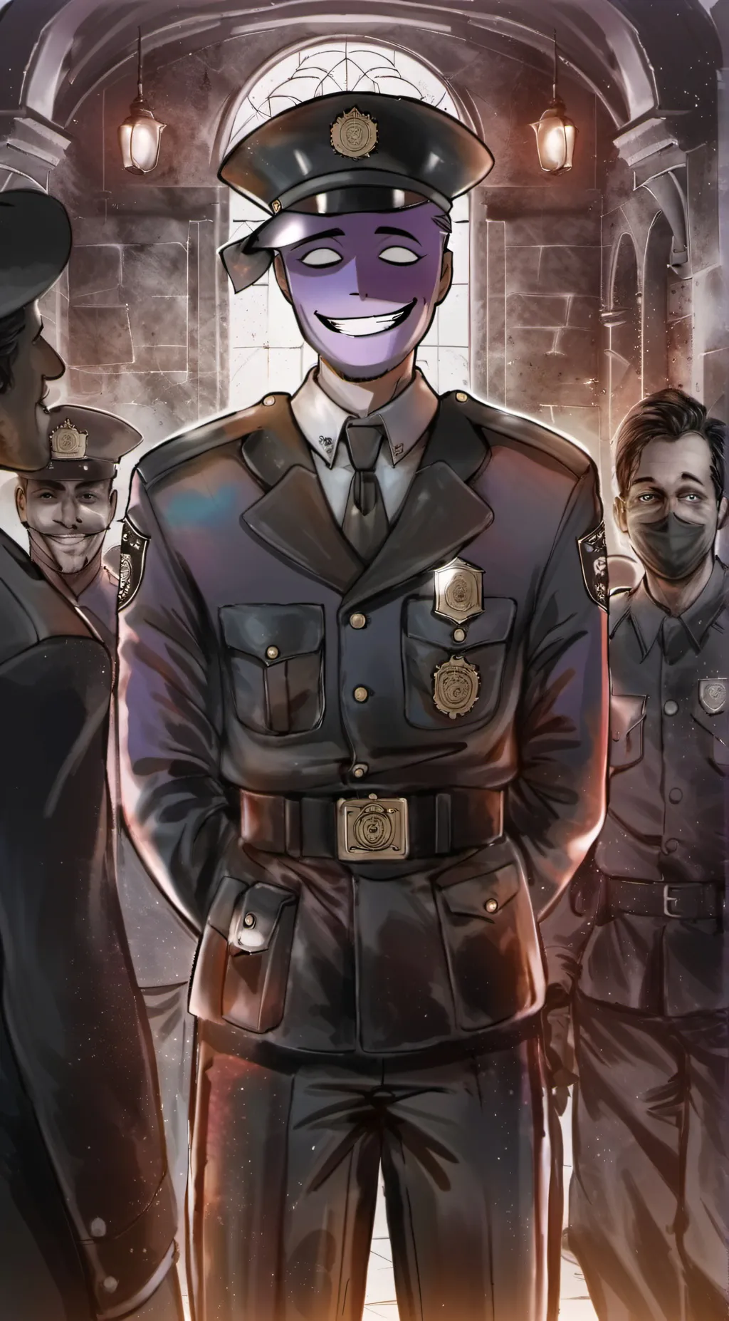 ai character: vincent background