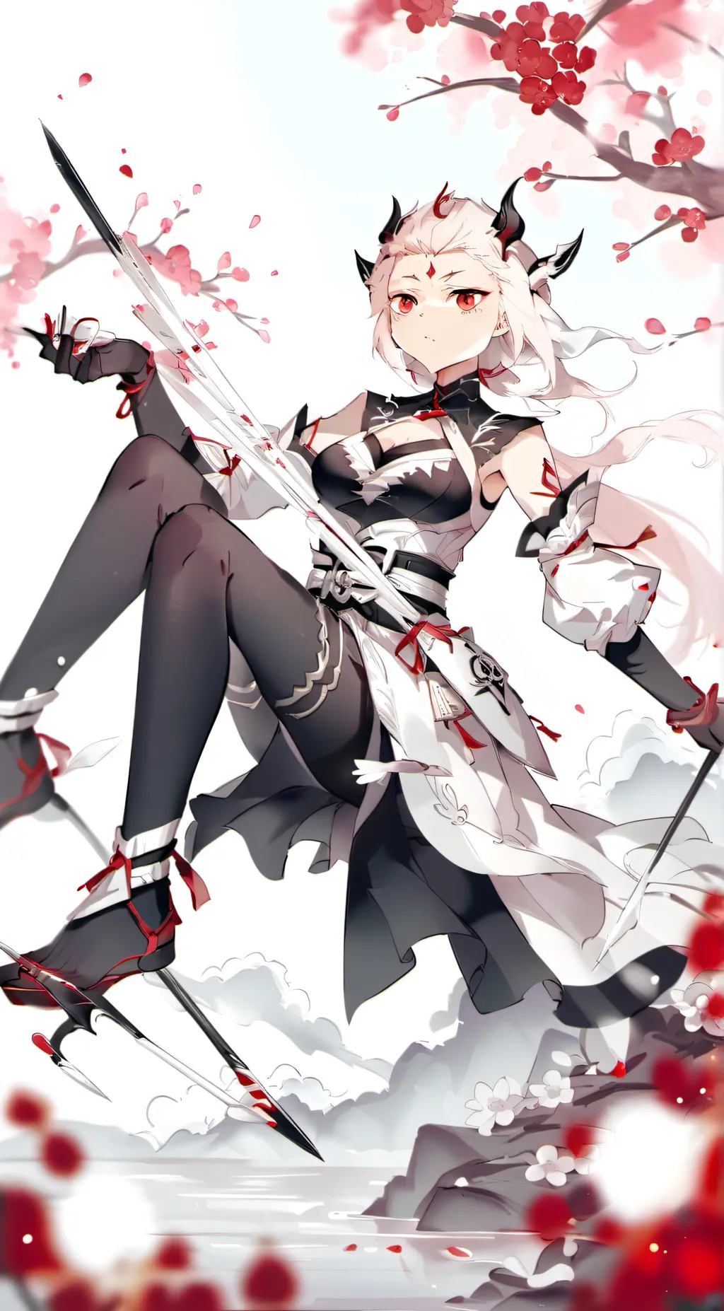 ai character: jjk Valentines day background