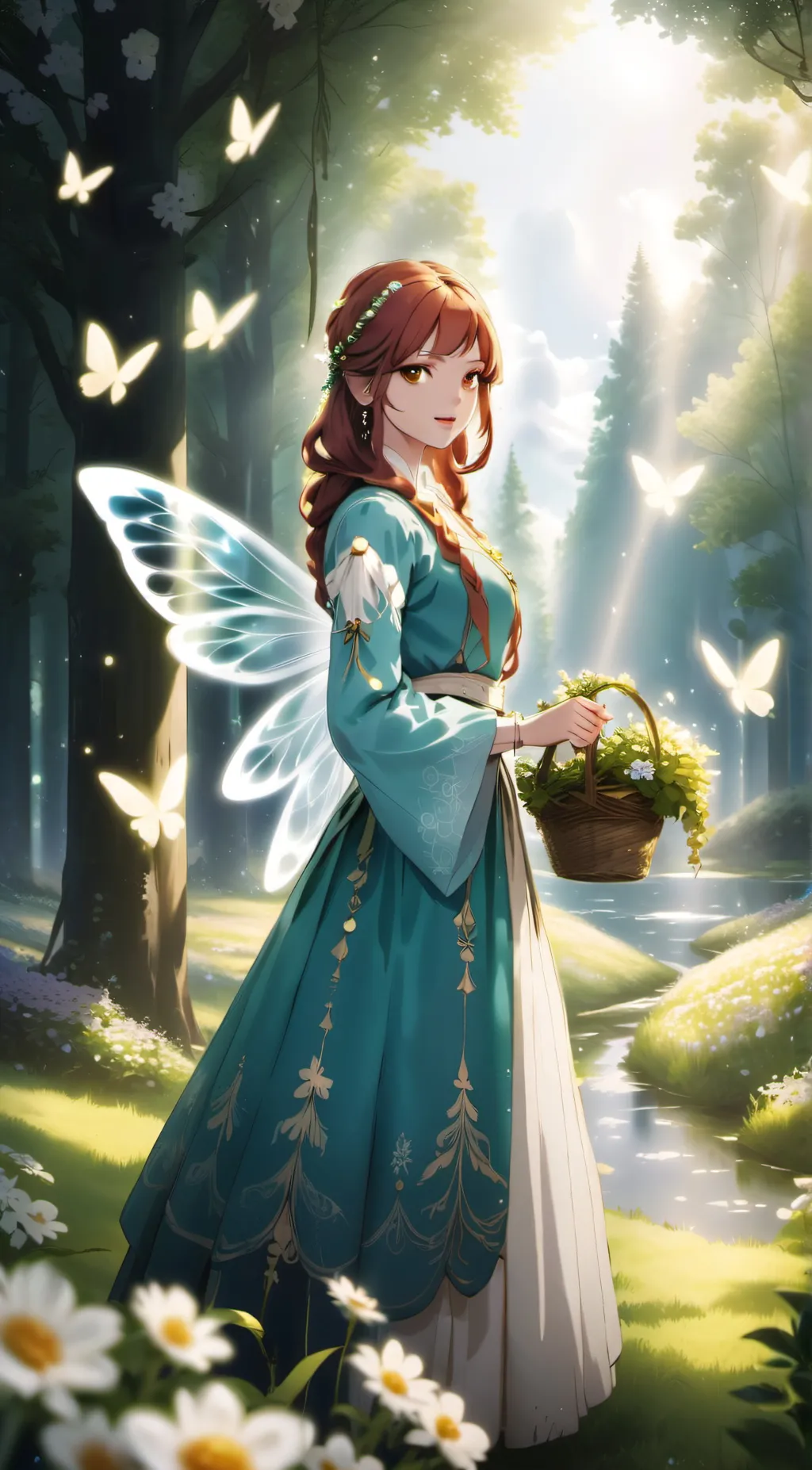 ai character: Tilda background