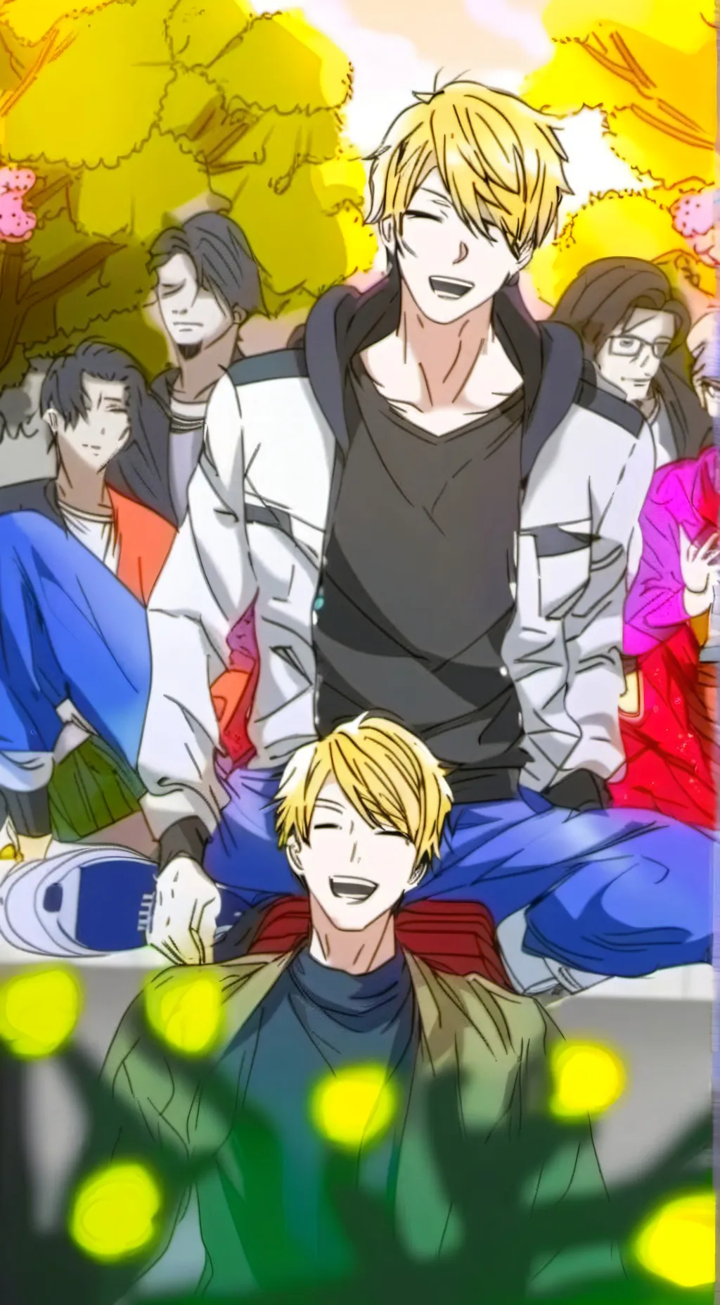 ai character: yarichin b club background
