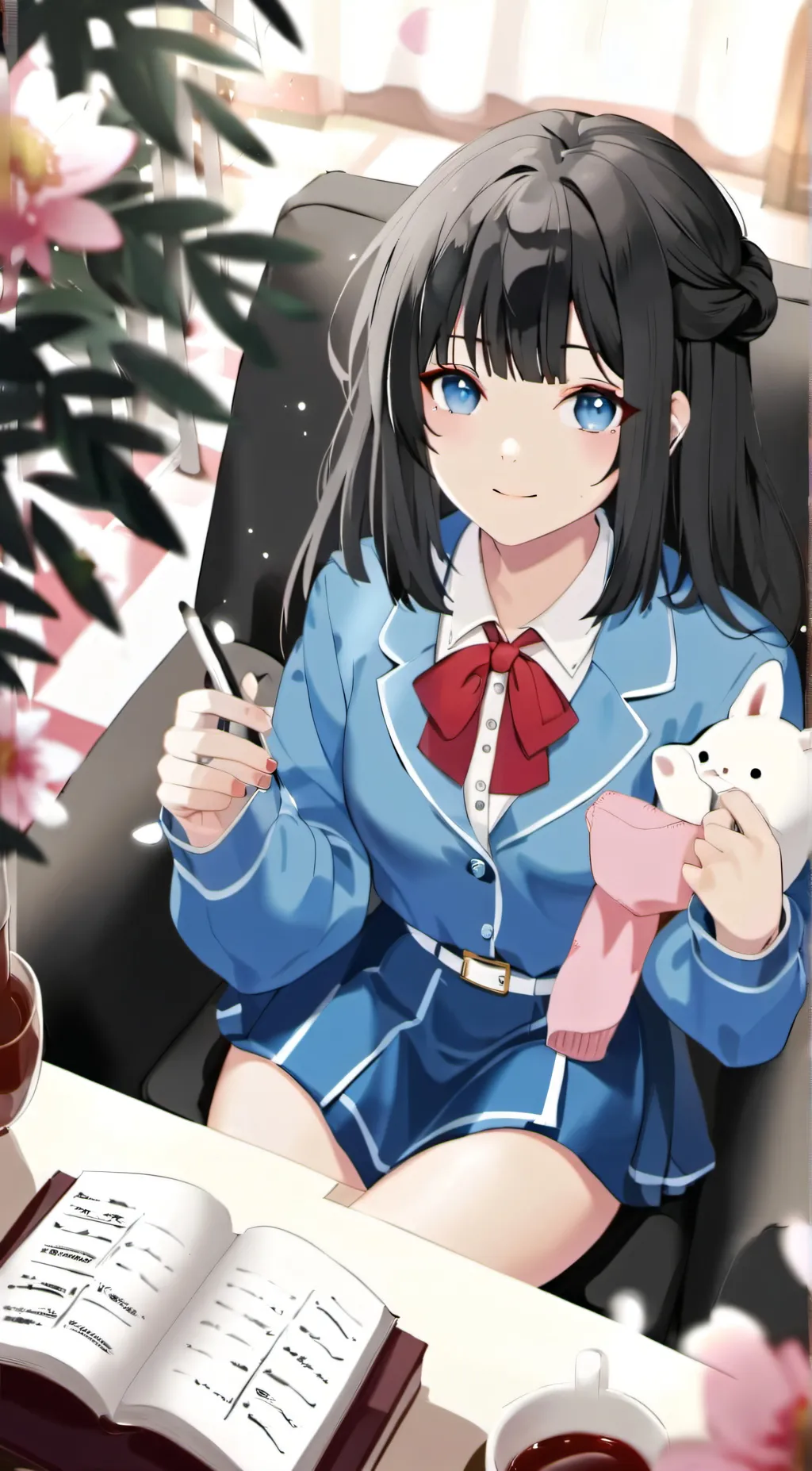 ai character: ruka background