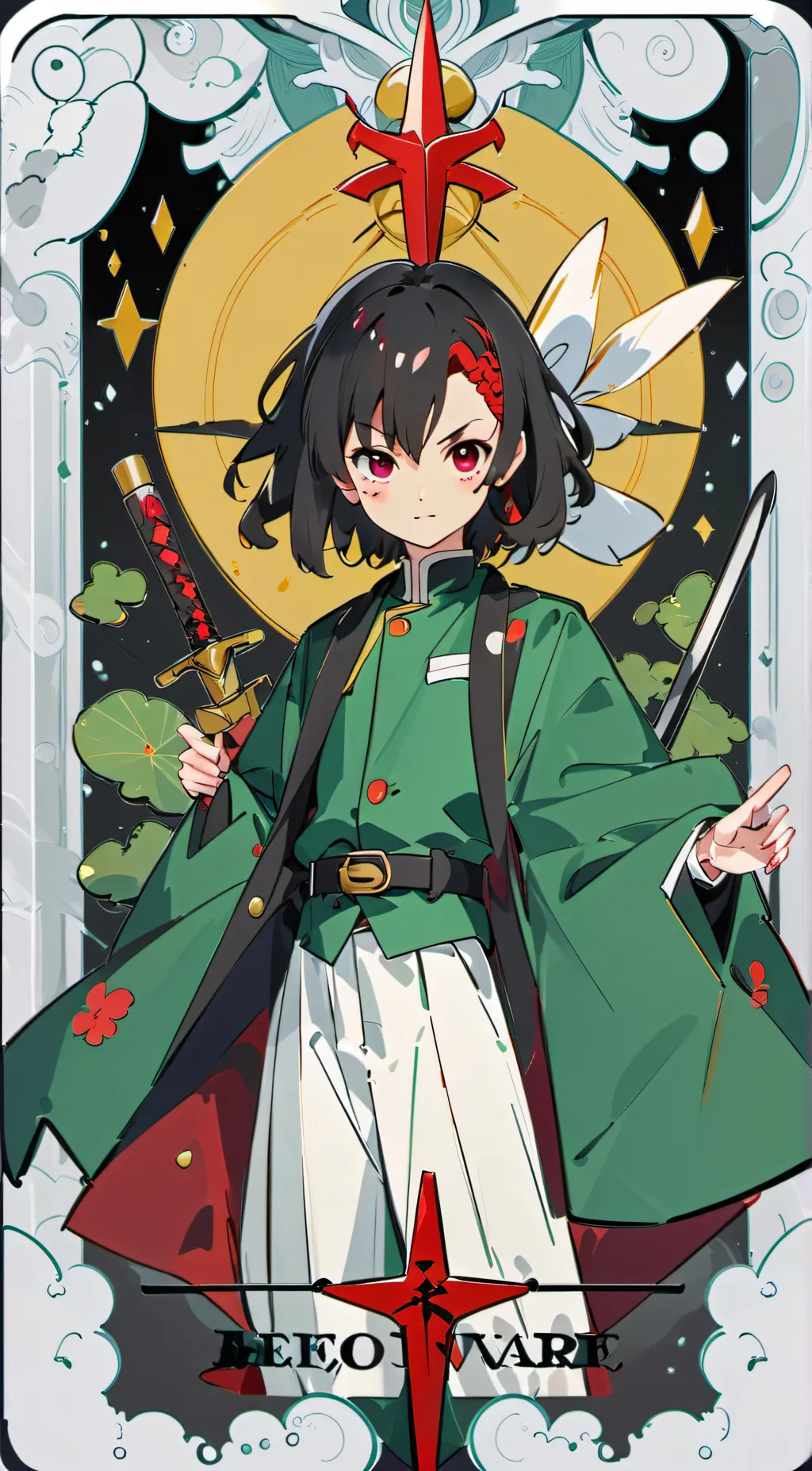 ai character: Demon Slayer background