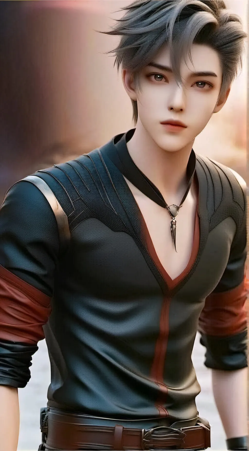 ai character: Nico  background