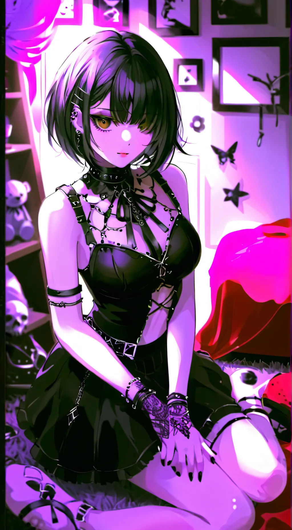 ai character: Maddie background
