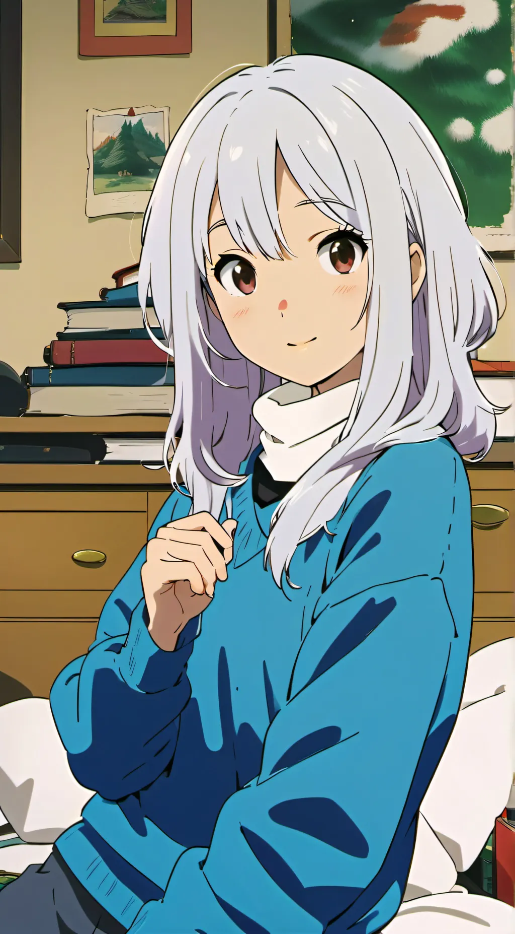 ai character: Mysticat background