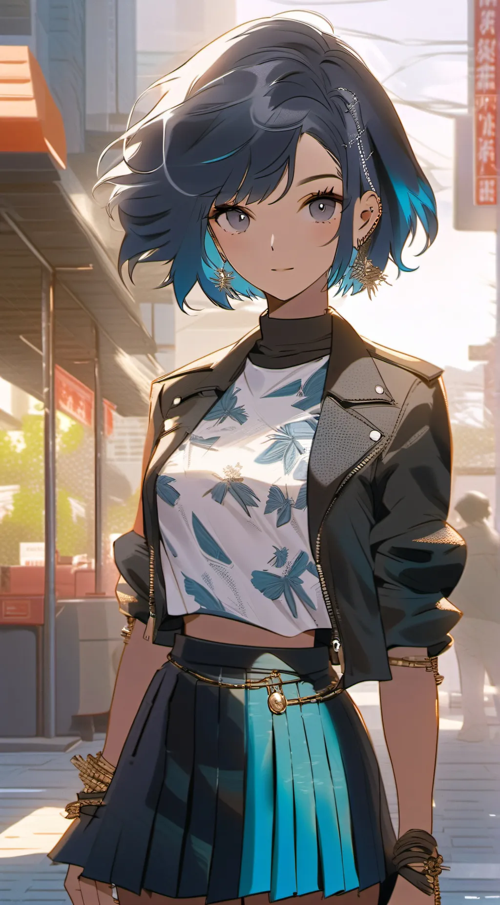 ai character: Kim background