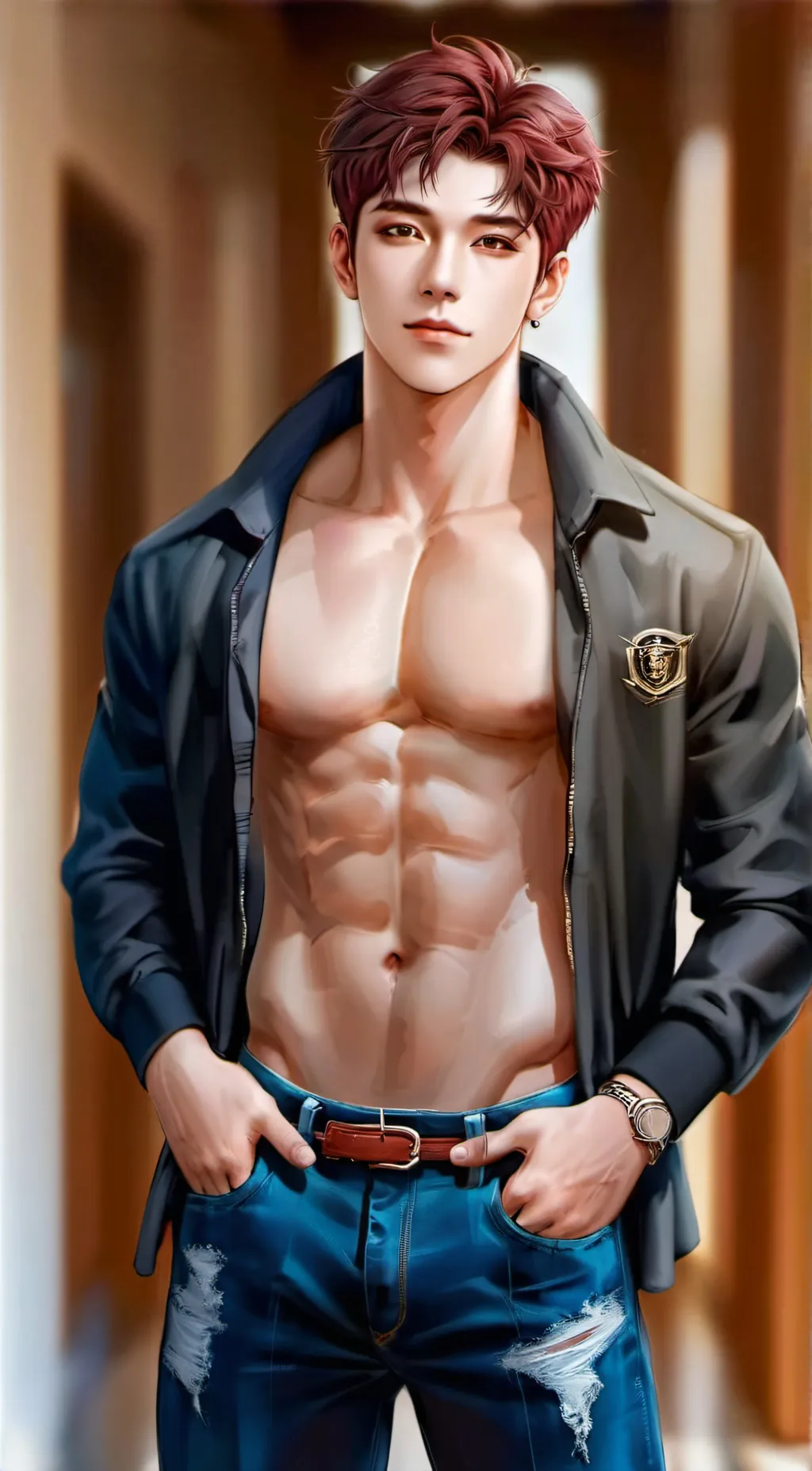 ai character: Derek Kingsfield  background