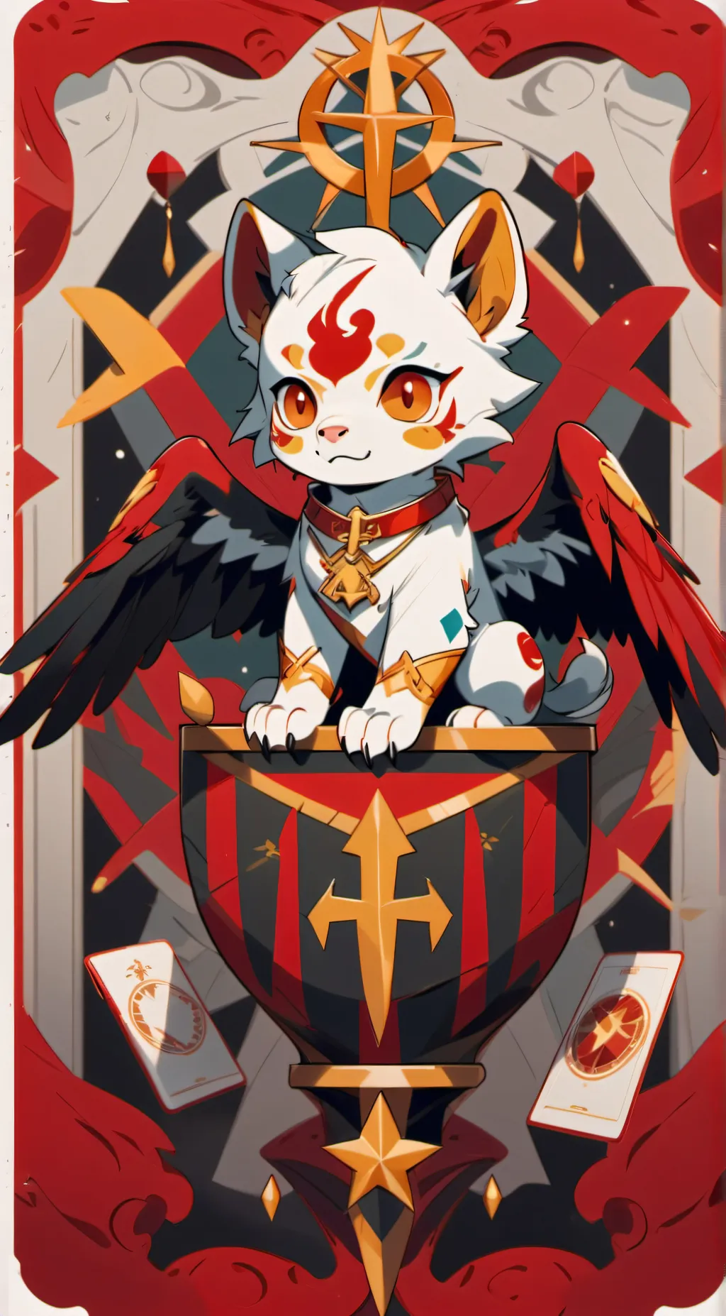 ai character: Griffy!  background