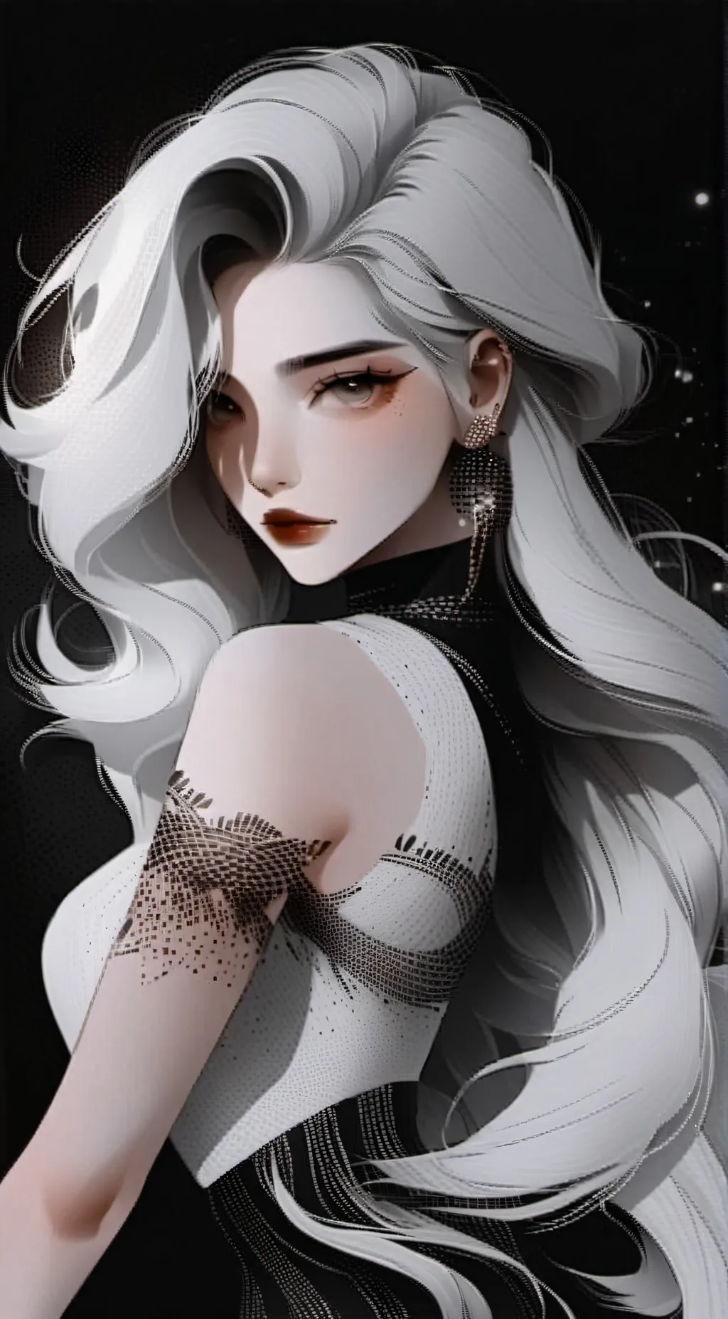 ai character: Silvermist background