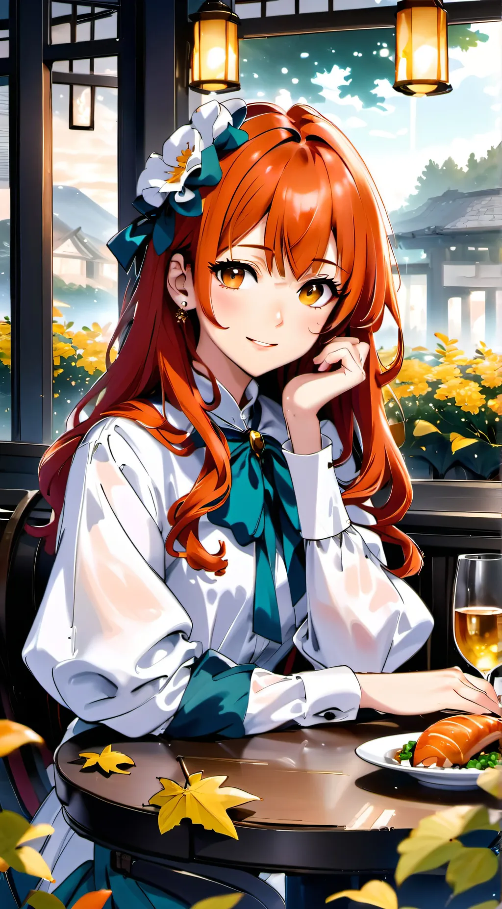 ai character: Aria background