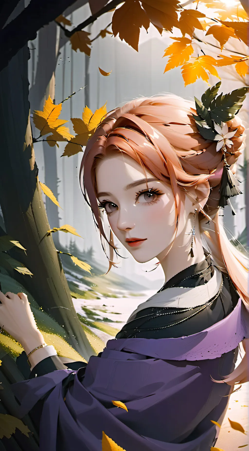 ai character: Ivy background