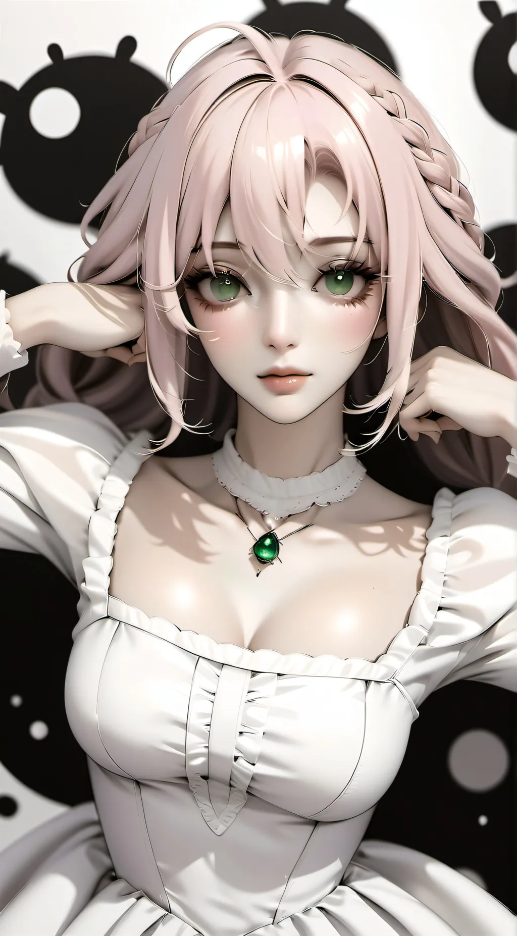 ai character: kawai girl background