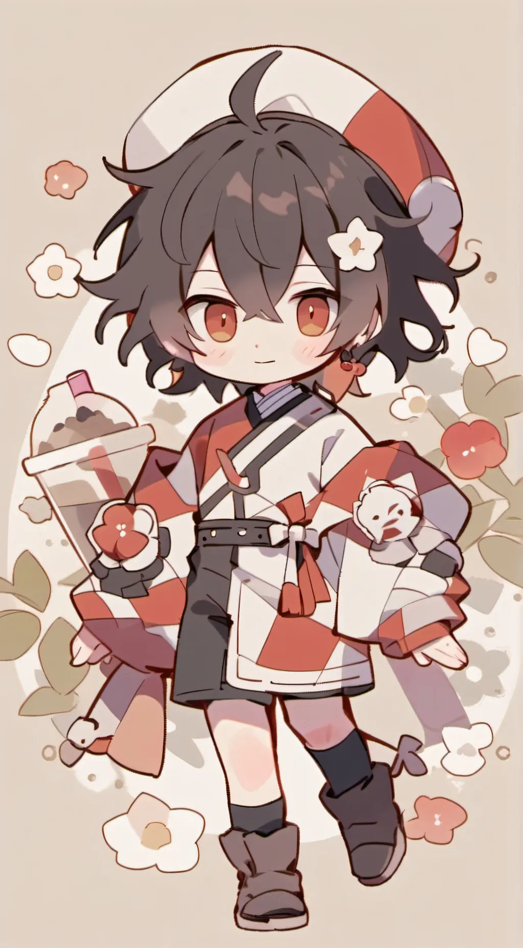 ai character: hashrias background