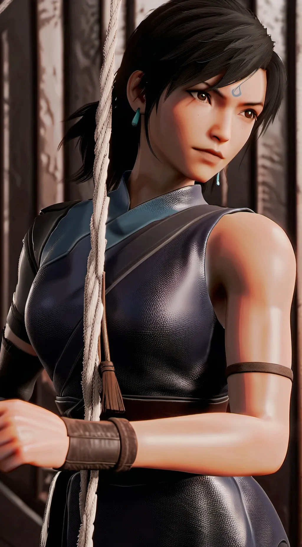 ai character: Luna background