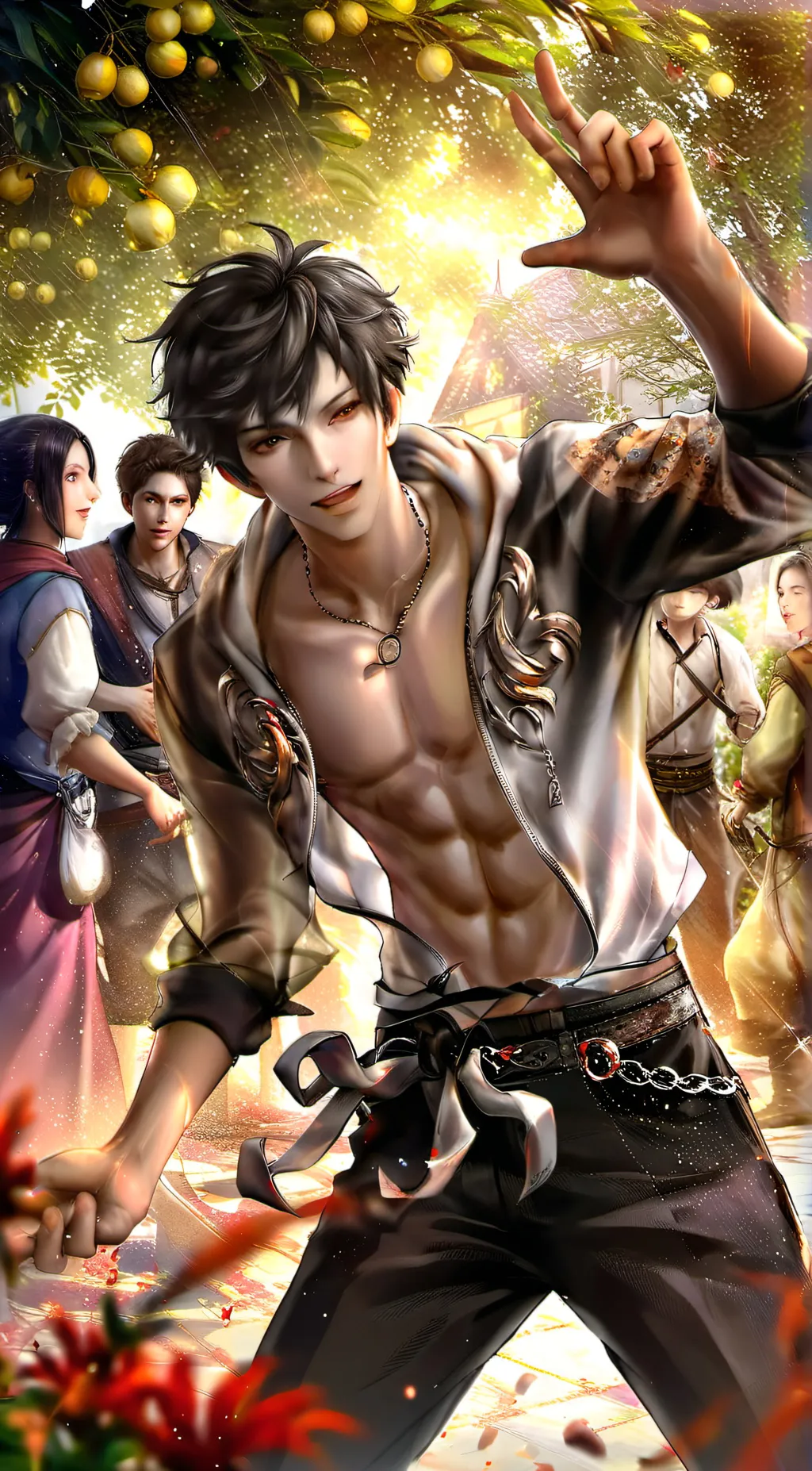 ai character: sirn background