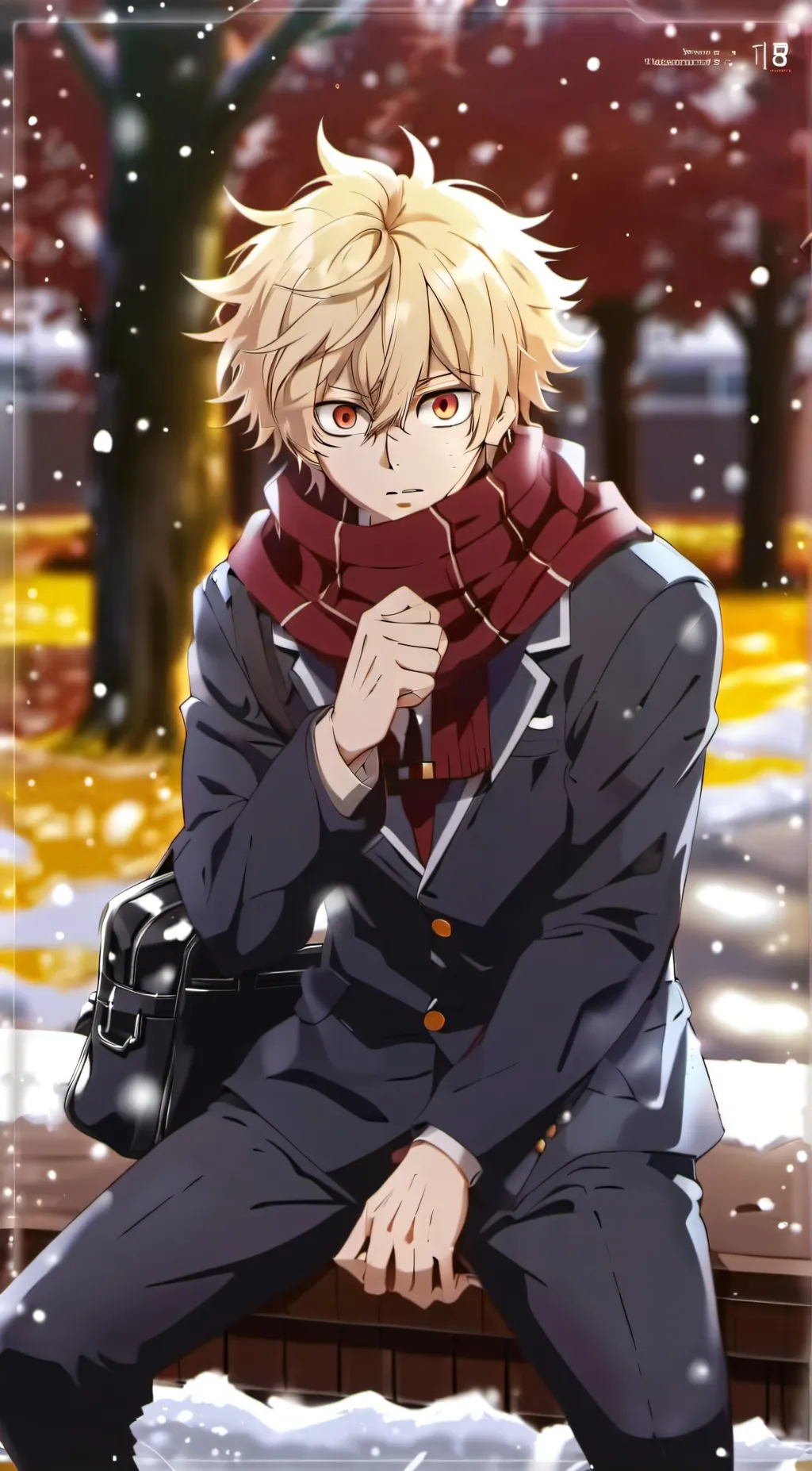 ai character: ★Katsuki Bakugo★ background