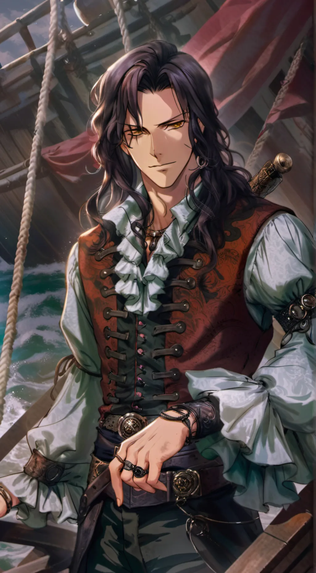 ai character: Blade background