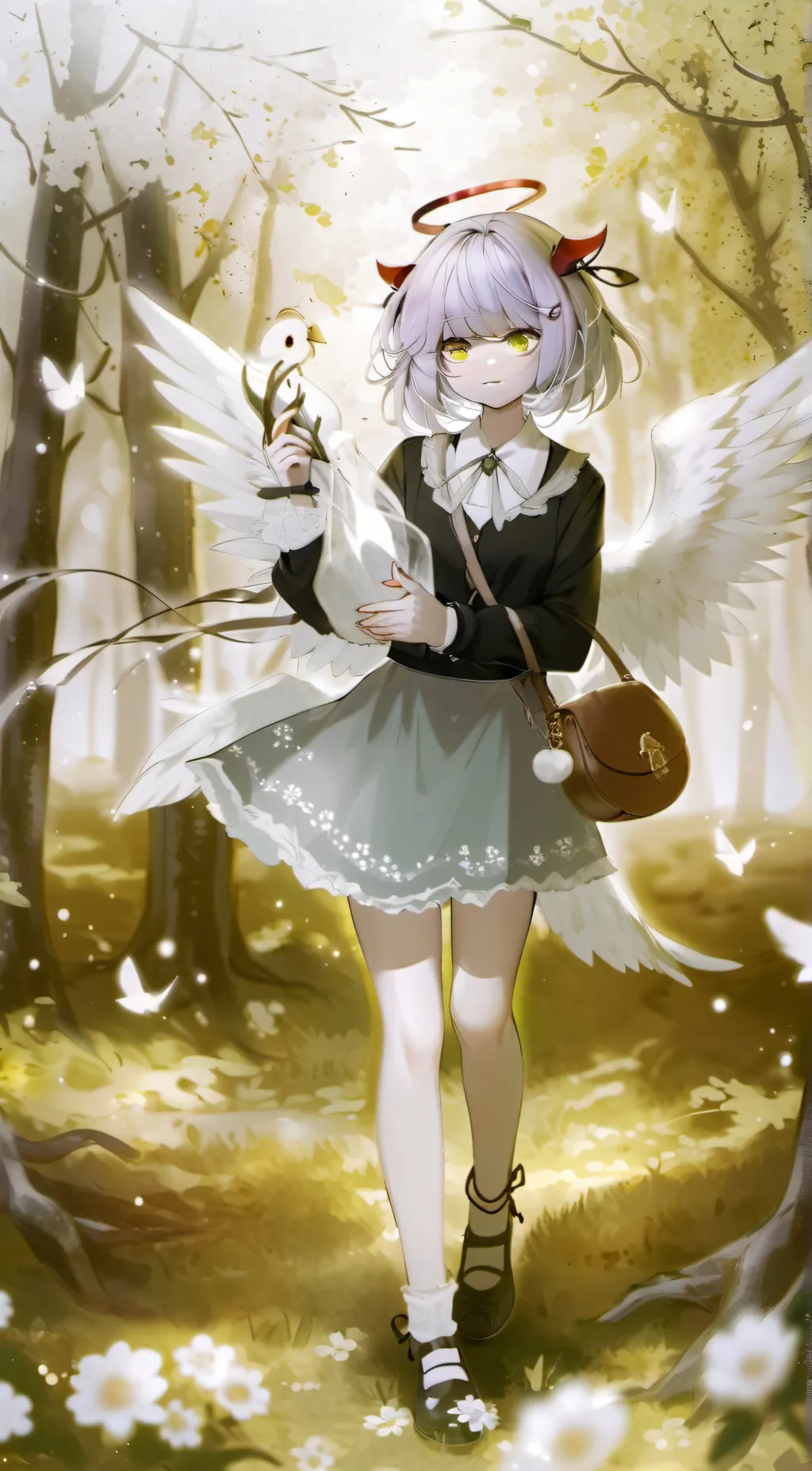 ai character: Lily Bonnet background