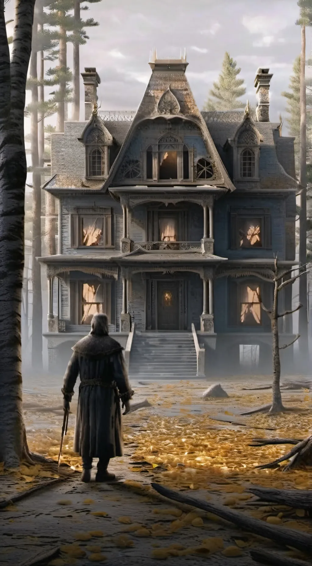 ai character: hogwarts background
