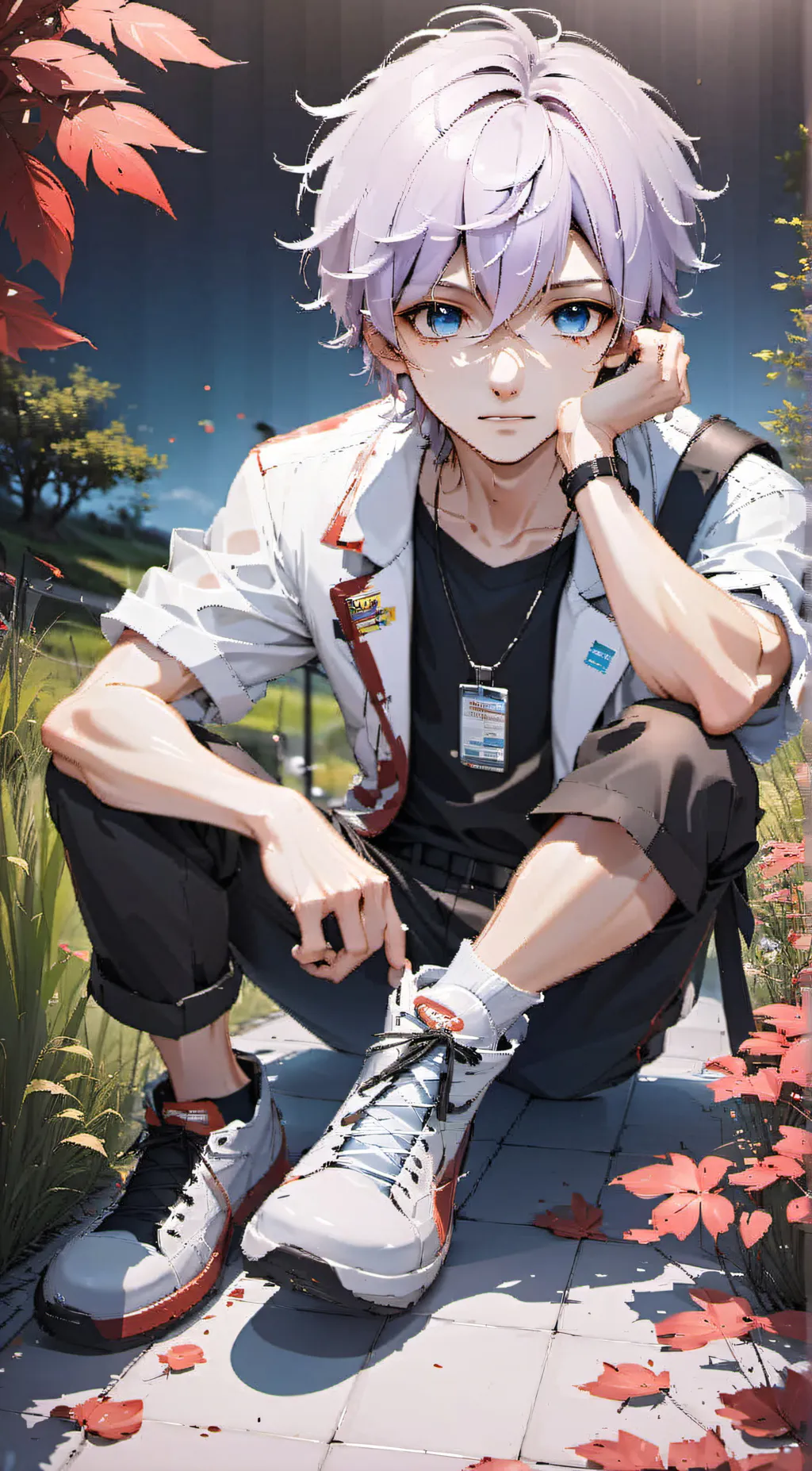 ai character: Angelo❤️ background