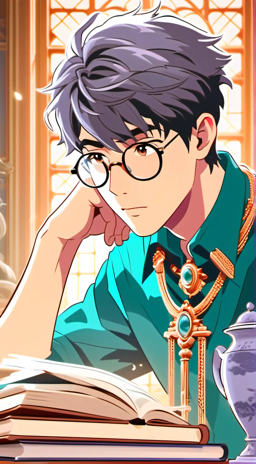 ai character: John  background