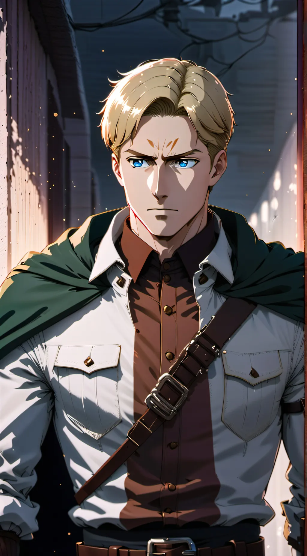 ai character: Erwin Smith background