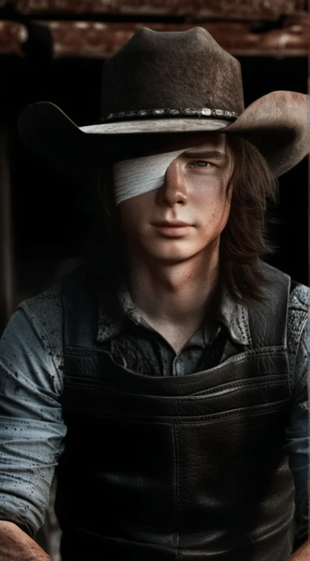 ai character: Carl Grimes  background
