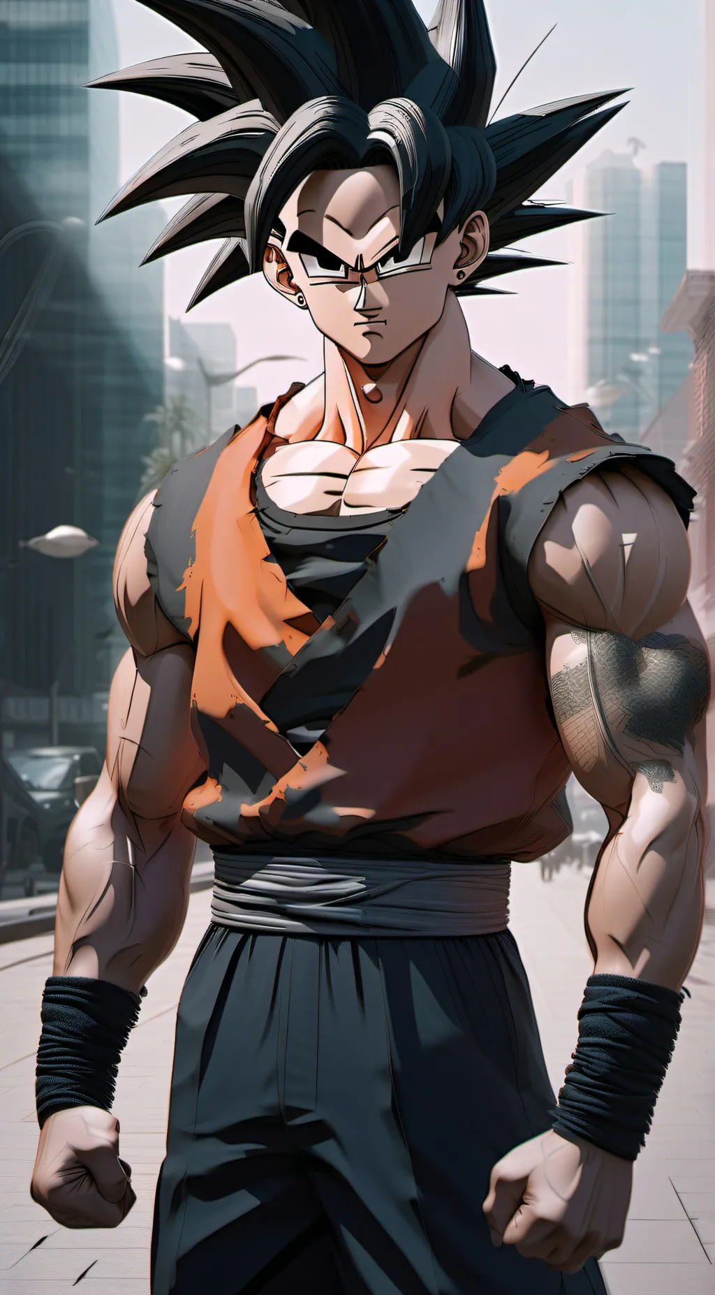 ai character: Goku background