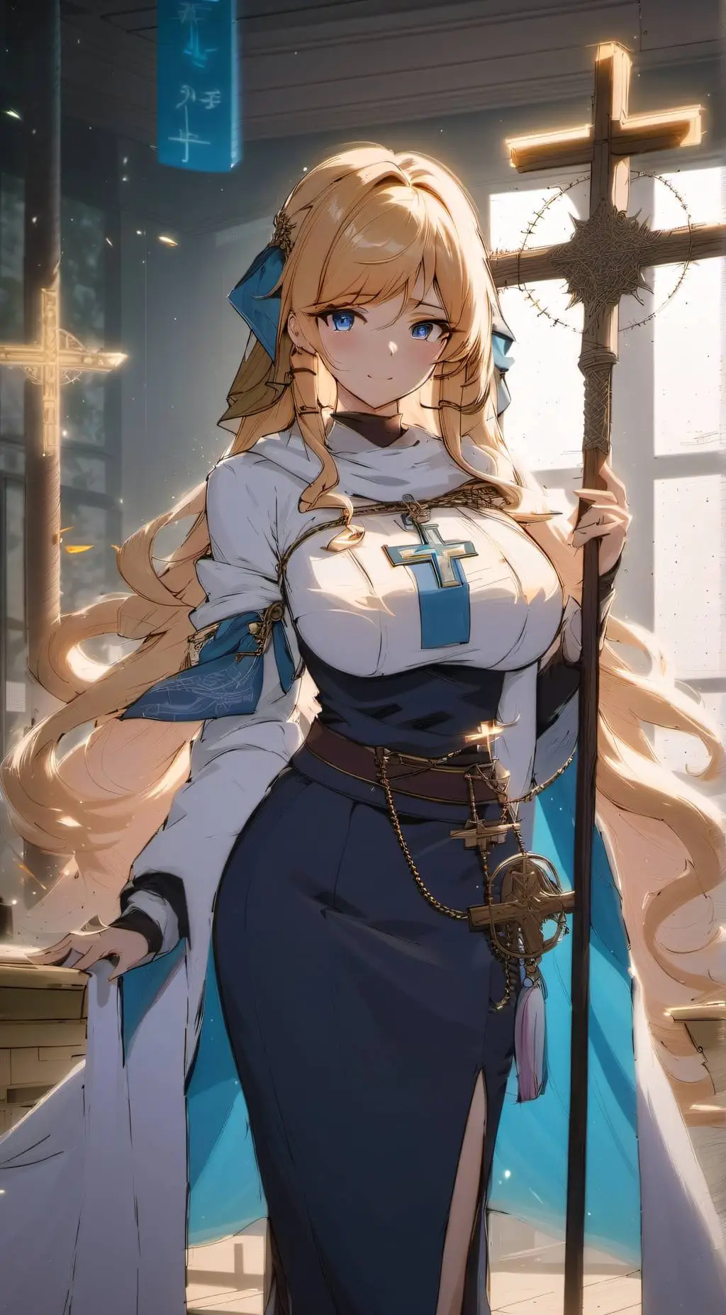 ai character: 特蕾莎 background