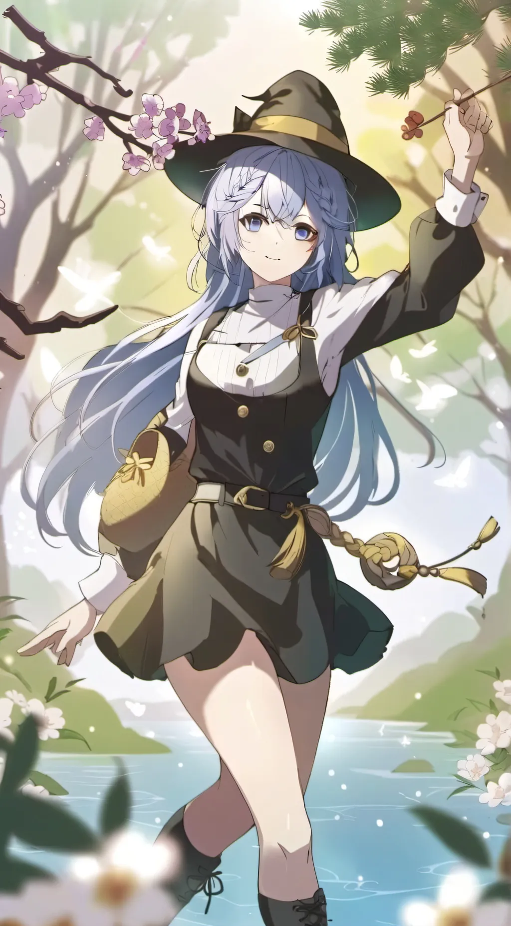 ai character: amberles  background