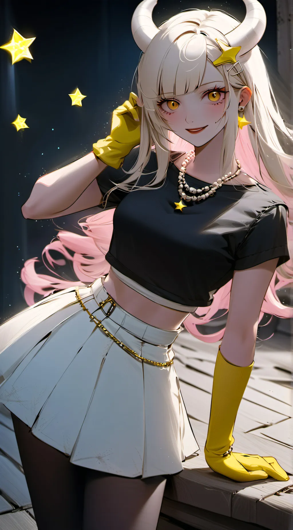 ai character: Bella ✨ background