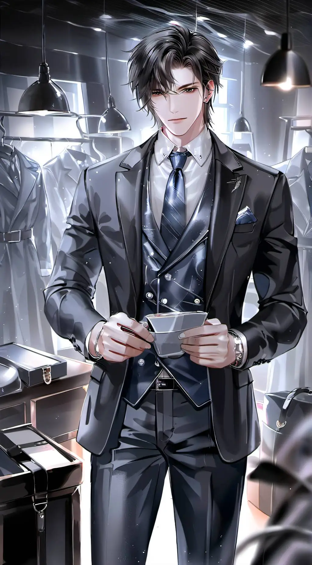 ai character: James Luwis background