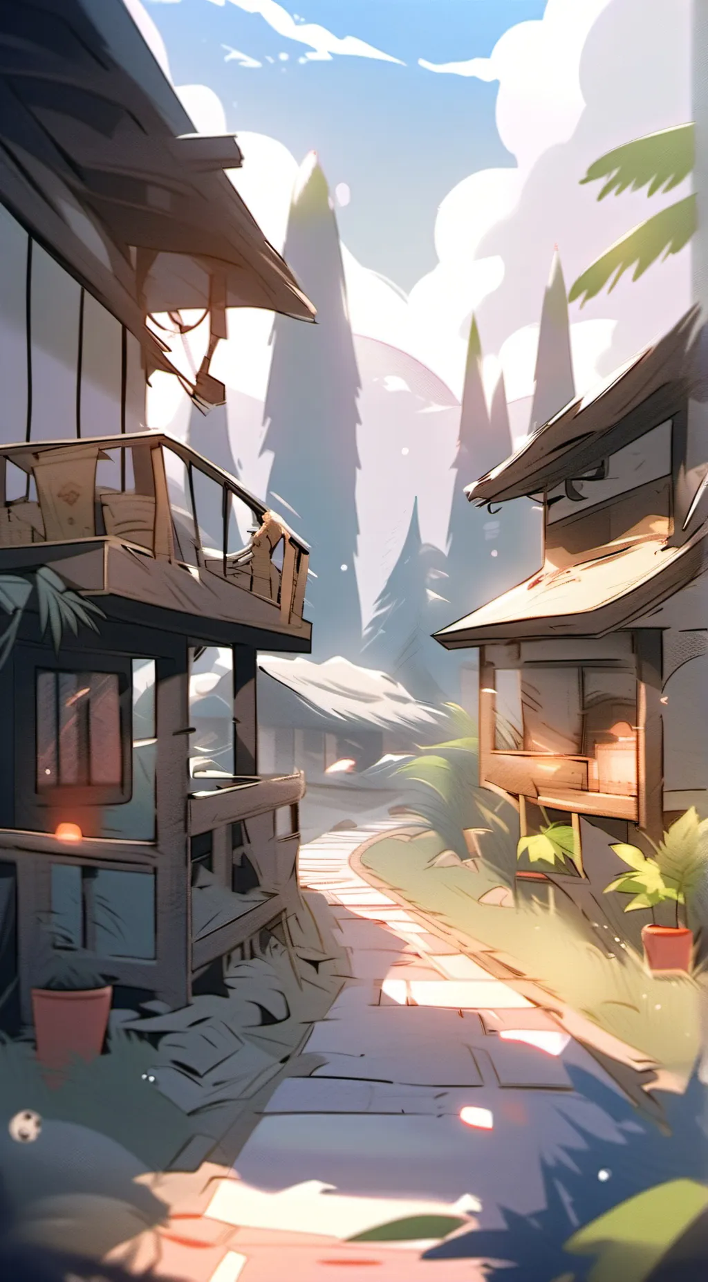 ai character: Ohana adventure  background