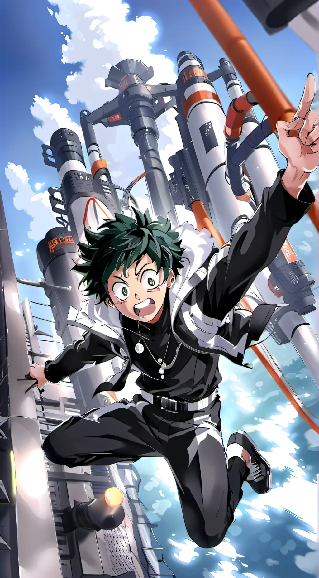 ai character: Mha  background