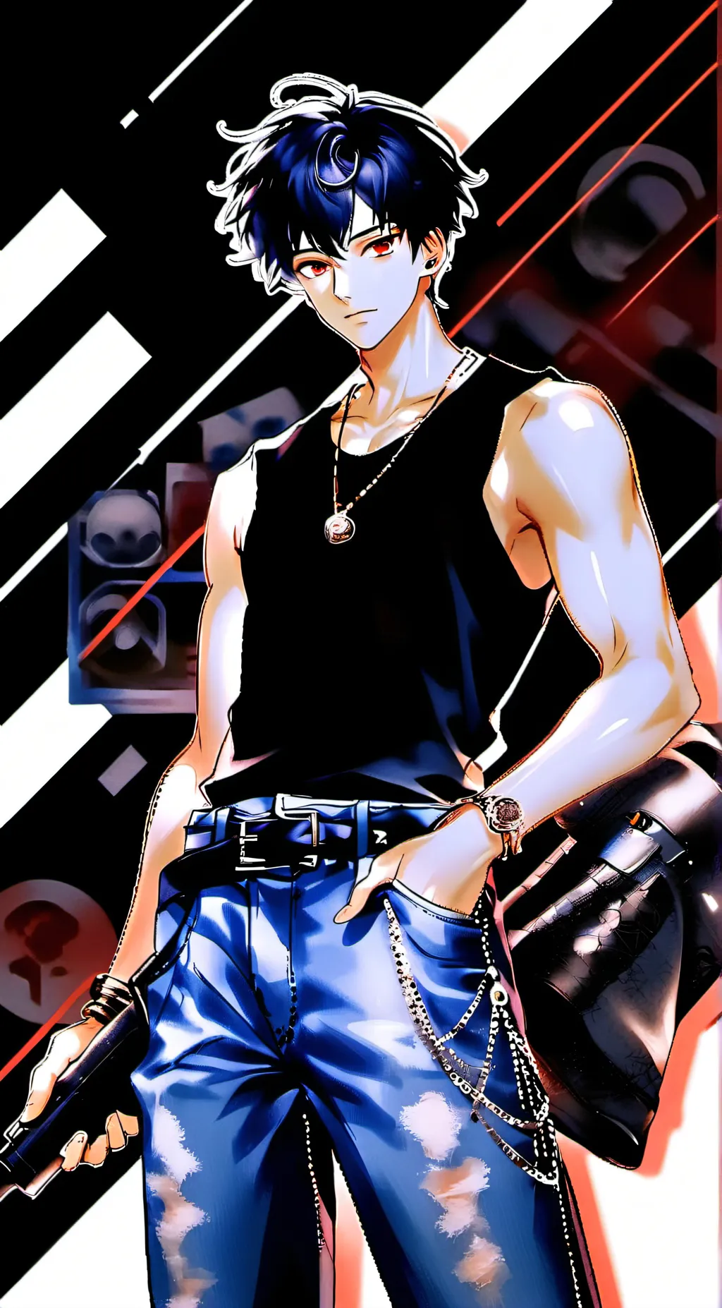 ai character: Ezra Lynch background