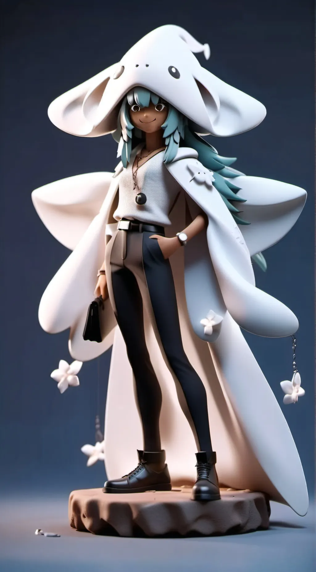 ai character: Maya+ Mike  background
