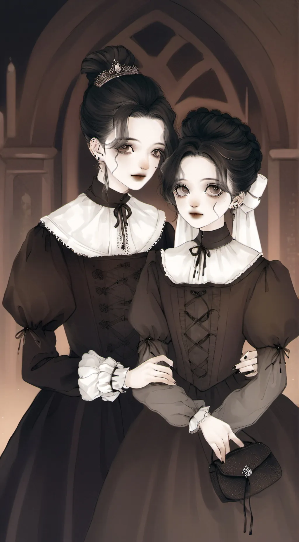 ai character: }> THE PALACE💘💀<{ background