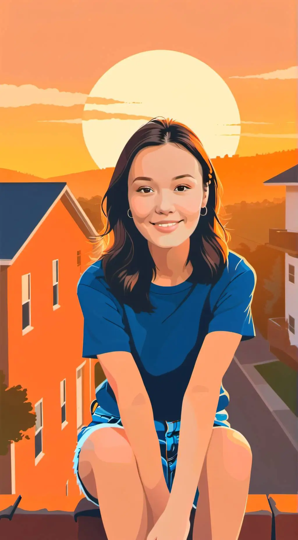 ai character: Emily background