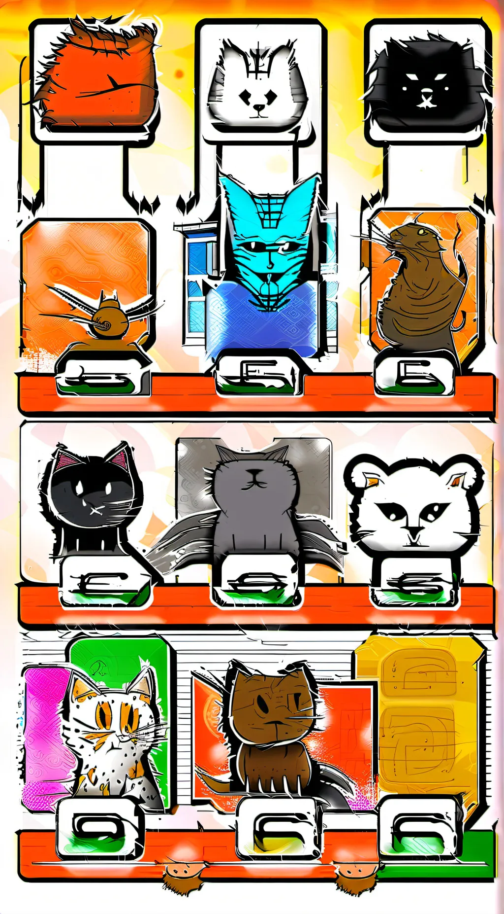 ai character: The Battle Cats background
